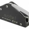 Bloqueur V-CAM814 SILVER / 12 - 14 Mm / Simple -LEWMAR Boutique antal v cam814 silver halyard stopper 12 14 mm single
