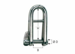 WICHARD Manille Inox Automatique à Barette