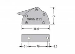 Bloqueur CAM611 / Double -LEWMAR Boutique image 2020 02 18 09 49 58 ff73af6af77fb1e868778be3f020e3fa