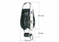 Poulie Simple S à émérillon Et Ringot / 8 Mm / Roulement à Aiguilles -LEWMAR Boutique img 2019 02 18 14 16 04 e767f274eafcda82953085bfc55bb5de