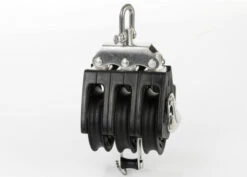 Lewmar Poulie Triple à émerillon Et Taquet Coinceur / 12 Mm / à Friction