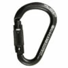KONG Mousqueton Aluminium HMS AUTO BLOCK / Noir -LEWMAR Boutique kong hms auto block aluminium carabiner black