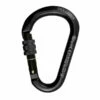 KONG Mousqueton Aluminium HMS CLASSIC SCREW SLEEVE / Noir -LEWMAR Boutique kong hms classic screw sleeve aluminium carabiner black