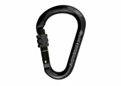 KONG Mousqueton Aluminium HMS CLASSIC SCREW SLEEVE / Noir