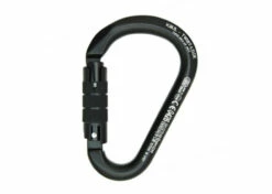 KONG Mousqueton Aluminium HMS TWIST LOCK / Noir