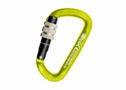 KONG Mousqueton Aluminium TRAPPER SCREW SLEEVE / Asymétrique