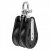 Poulie Double à émerillon / 12 Mm / à Billes 2 Poulie Double à émerillon / 12 Mm / à Billes -LEWMAR Boutique sprenger block with swivel 12 mm ball bearing