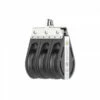 Poulie Triple à Anneau / 12 Mm / à Friction -LEWMAR Boutique sprenger s block with bracket 12 mm plain bearing
