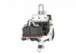 Poulie Triple à émérillon, Ringot Et Taquet Coinceur / 10 Mm / à Friction